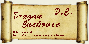 Dragan Čučković vizit kartica